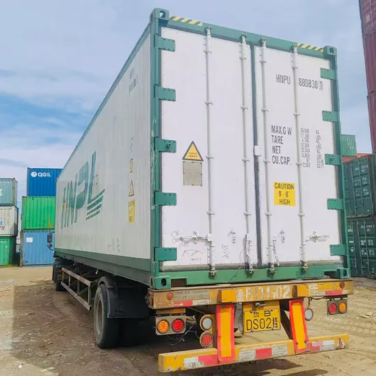 Second-hand 40-foot Refrigerated Container ( 12.192m * 2.438m * 2.896m)