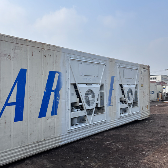 Second-hand 40-foot Refrigerated Container Converted into a Quick-freezing Warehouse (12.192m * 2.43m * 2. 896m)